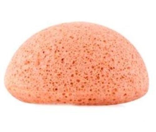 Burete konjac argila roz pt ten deshidratat 8cm - pure konjac sponge