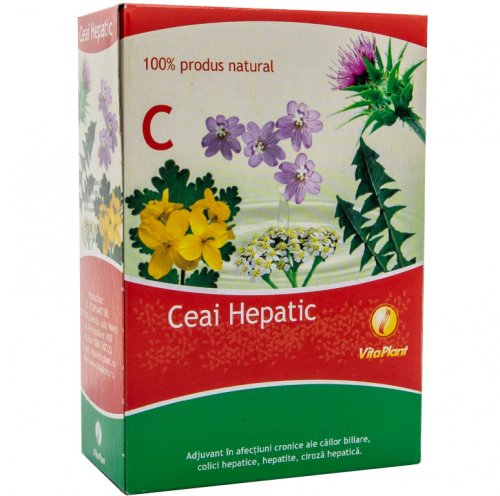 Ceai hepatic[ciroza hepatica] 75dz - vitaplant