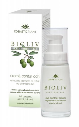 Crema contur ochi bioliv 30ml - cosmetic plant