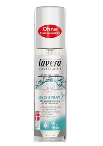 Deodorant spray 24h basis sensitiv 75ml - lavera