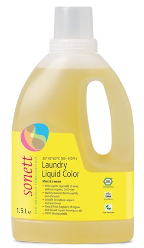 Detergent lichid rufe color menta lamaie 1,5l - sonett