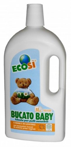 Detergent lichid rufe piele sensibila bebe 1l - ecosi