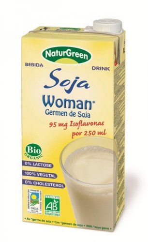 Lapte soia isoflavone woman 1l - naturgreen