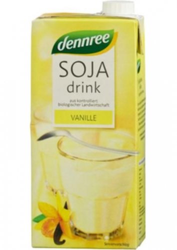Lapte soia vanilie 1l - dennree