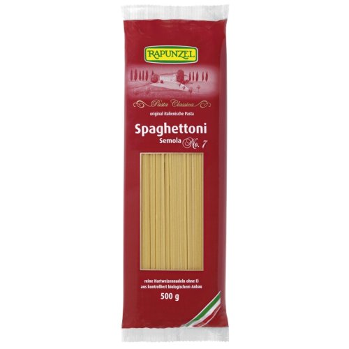 Paste spaghete grau semola nr7 500g - rapunzel