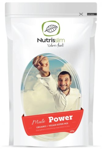 Pulbere mix vegan power barbati 125g - nutrisslim