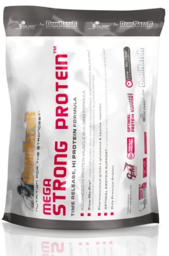 Pulbere proteica mix megastrong capsuni 700g - olimp