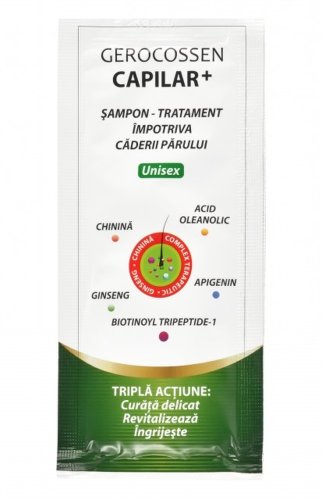 Sampon tratament imp caderii parului unisex capilar+ plic 15ml - gerocossen