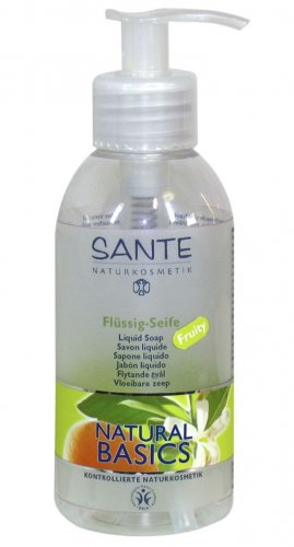 Sapun lichid fructe natural basics 200ml - sante