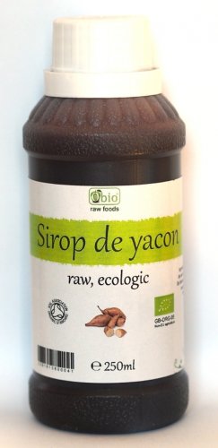 Sirop yacon indulcitor raw bio 250ml - obio