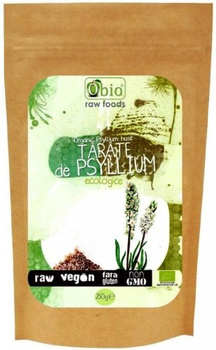 Tarate psyllium raw eco 250g - obio