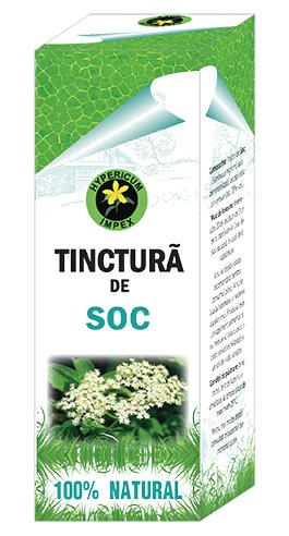 Tinctura soc fructe 50ml - hypericum plant