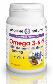 Ulei seminte in 500mg 30cps - noblesse natural