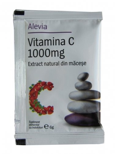 Vitamina c 1000mg [extract macese] solubila 1pl - alevia