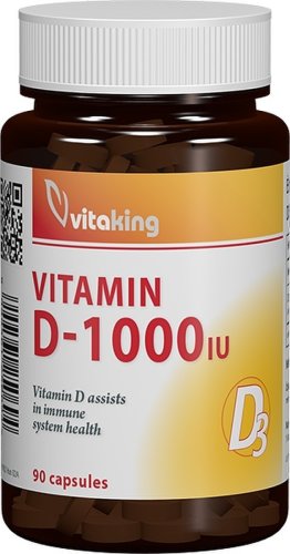 Vitamina d 1000ui 90cps - vitaking