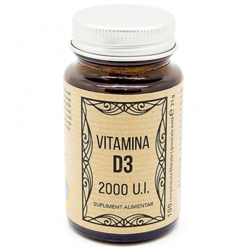Vitamina d3 2000ui 100cp - remedia