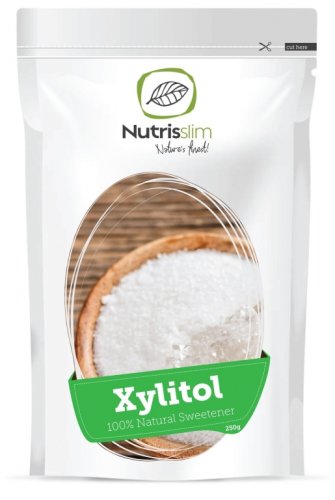 Xylitol mesteacan cristalizat 250g - nutrisslim