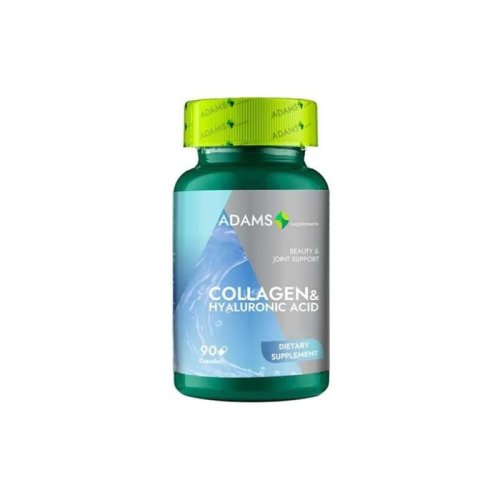 Adams Vision Collagen si acid hialuronic, 90 capsule, adams