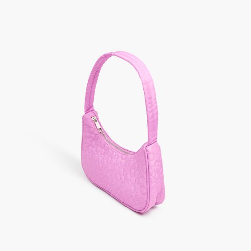 Cropp - mini geantă cu inserții matlasate decorative - roz