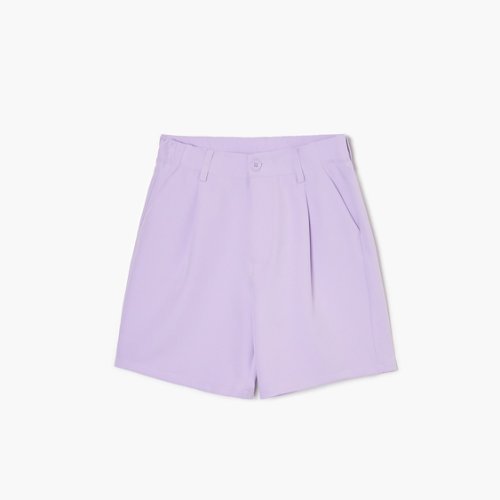 Cropp - pantaloni scurți tip bermude, violet - violet