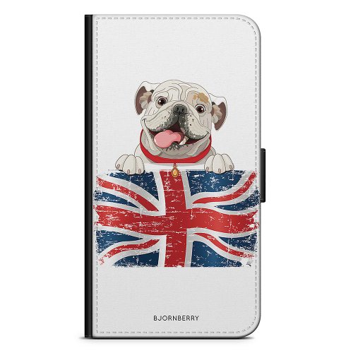 Bjornberry wallet cauza oneplus 5 - bulldog engleză