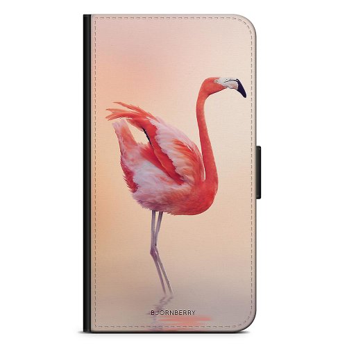 Carcasă portofel bjornberry sony xperia z3+ - flamingo
