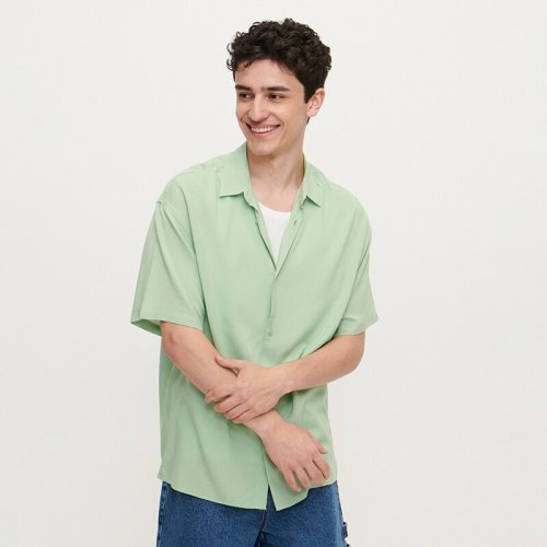 House - cămașă cu mânecă scurtă - verde